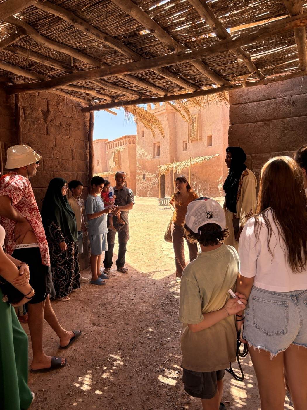 Visite guidée d'une kasbah en pisé