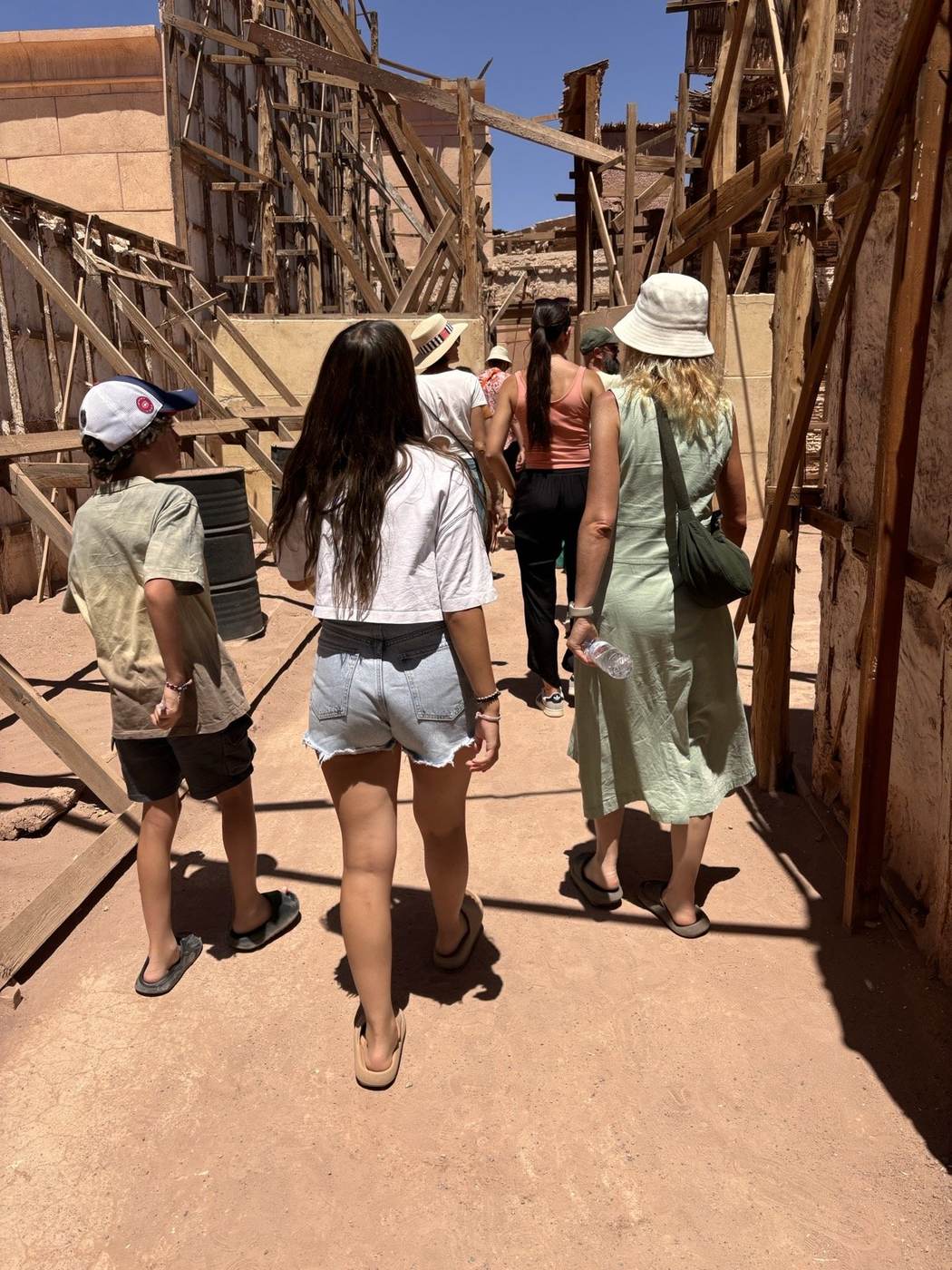 Ruelles d'une kasbah traditionnelle