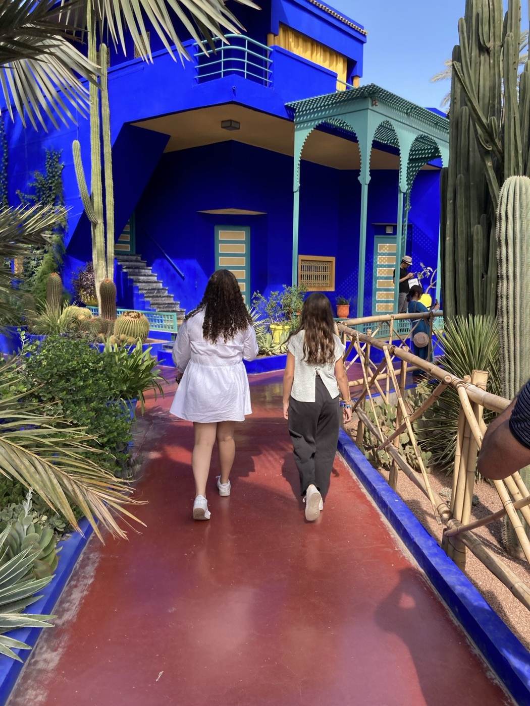 Jardin Majorelle et son bleu emblématique à Marrakech
